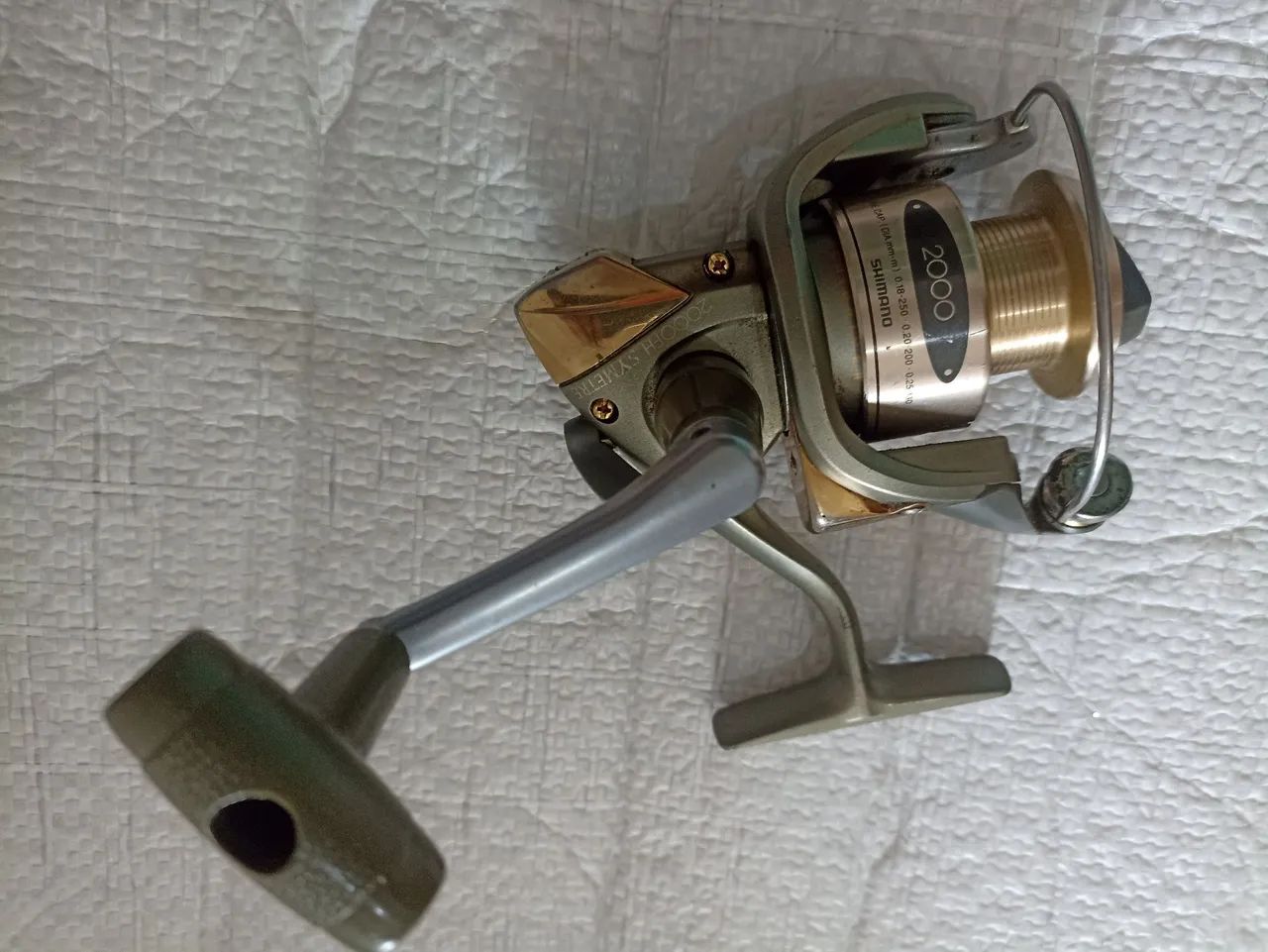 Molinete Shimano Symetre 2000 FH Japão  - Foto 3