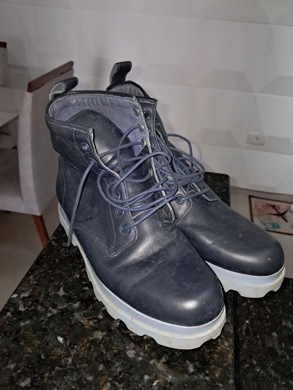 Bota Casper Feminina - cor cinza USADA  - Foto 2