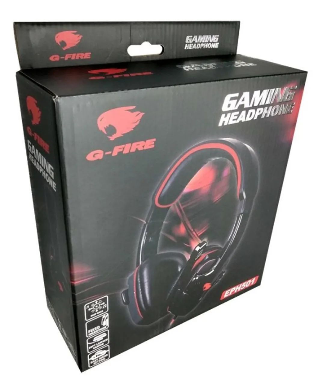 FONE DE OUVIDO HEADSET GAMER G-FIRE EPH501EGSB C/ MICROFONE P2 PC NOTE - Foto 5