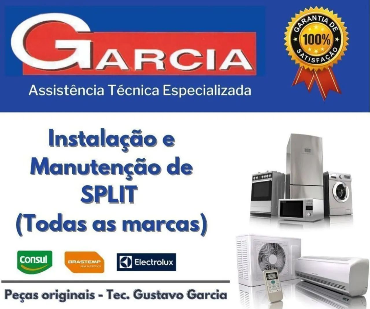 Instalação de ar condicionado split  / Limpeza de ar condicionado split 