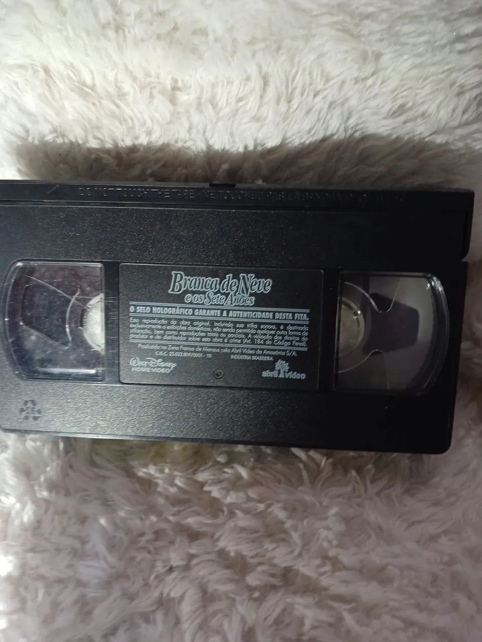 VHS Branca de Neve e os Sete Anões - Abril Vídeo - Foto 4