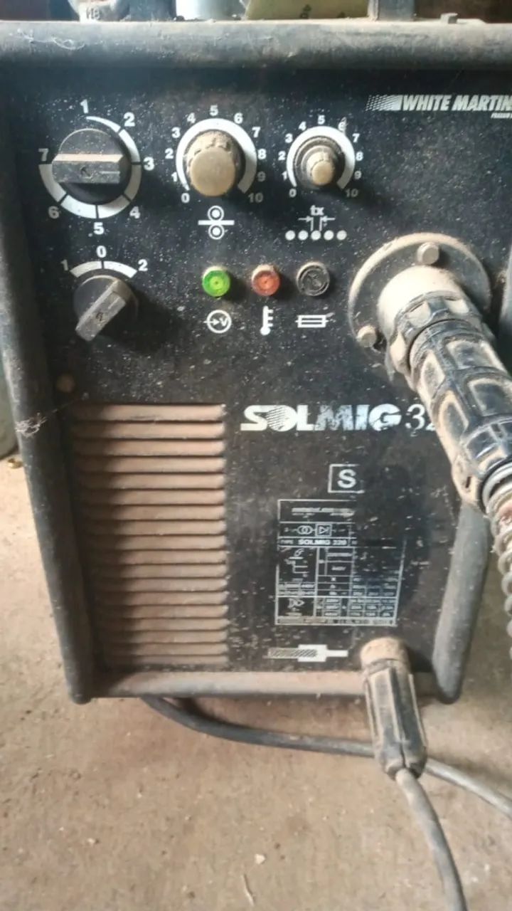 Máquina de Solda White Martins Solmig 320 - Foto 3