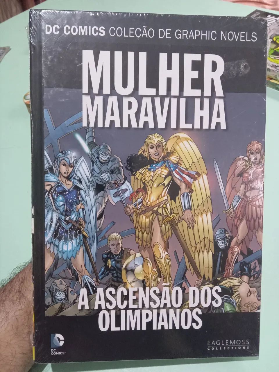 Hq Mulher Maravilha - A Ascensão dos Olímpianos da Eaglemoss nova!