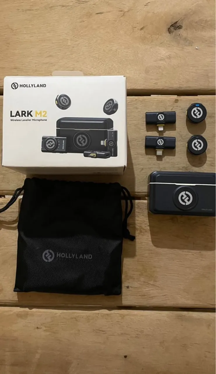 Microfone sem fio Hollyland Lark M2