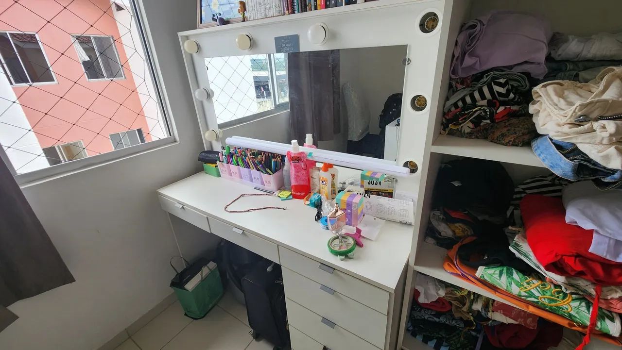 Camarim 100% mdf 8 lâmpadas 