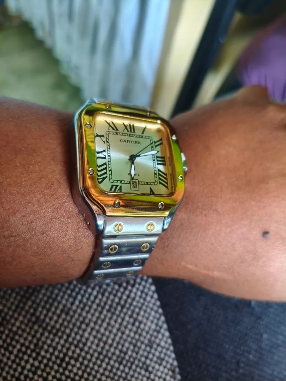 Cartier Santos zerado no Plástico  - Foto 2