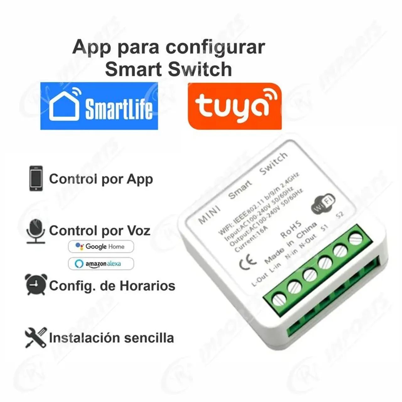 Mini Interruptor Smart Wifi 16A - Compatível com Alexa (GARANTIA) - Foto 2