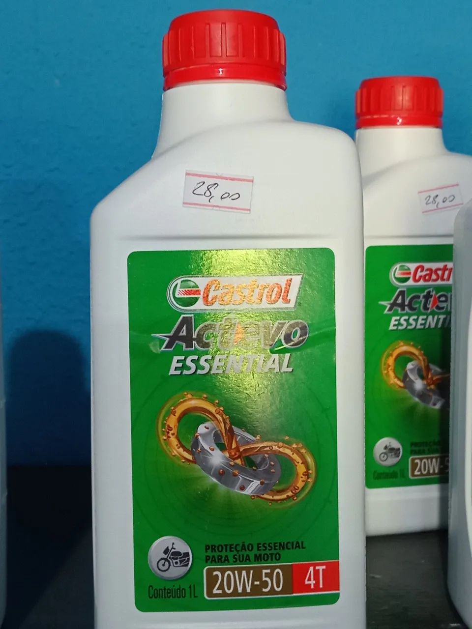 Óleo Lubrificante Castrol Activ Essentia 20W-50 4T 1L