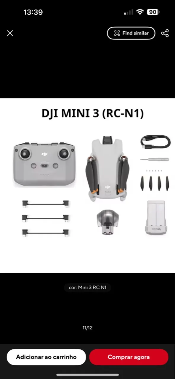 Dji Mini 3 lacrado 