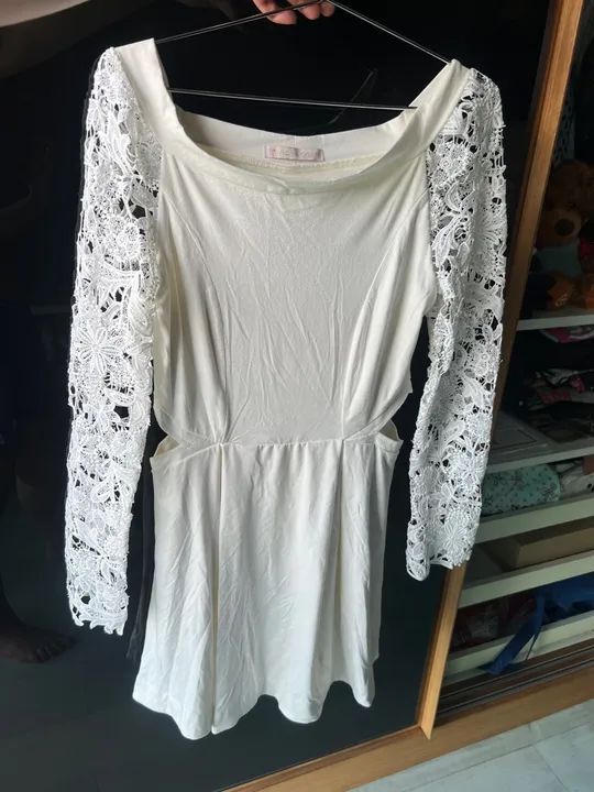 Vestido branco Aquamare - Foto 2