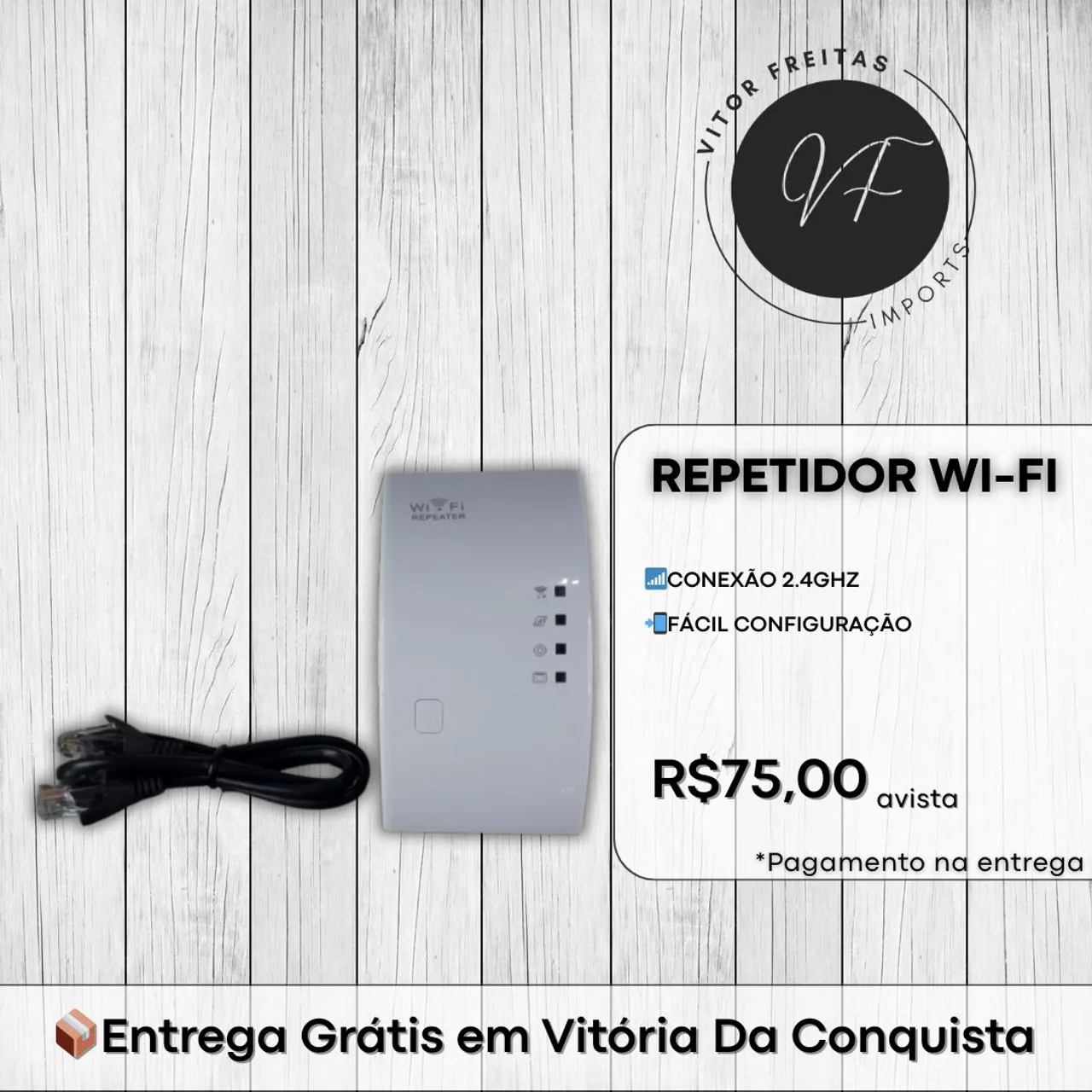 Repetidor Wi-Fi | Entrega Grátis