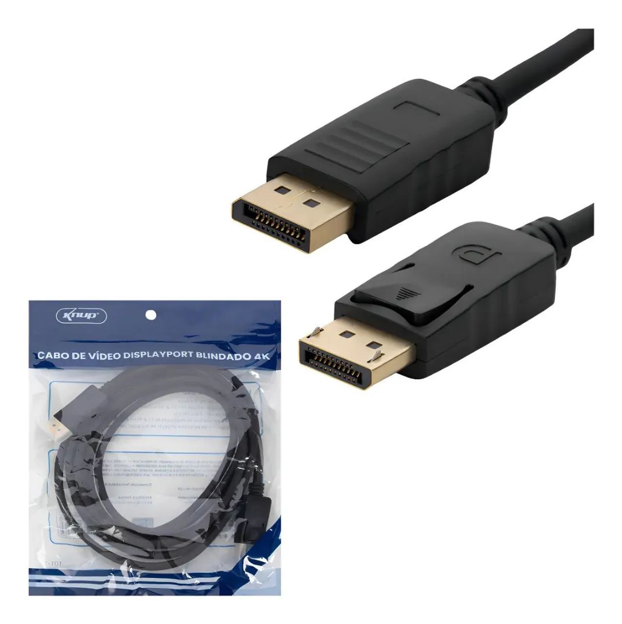 Cabo de vídeo displayport 3 metros - Anápolis 