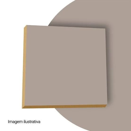 Chapa de MDF 15mm gianduia.