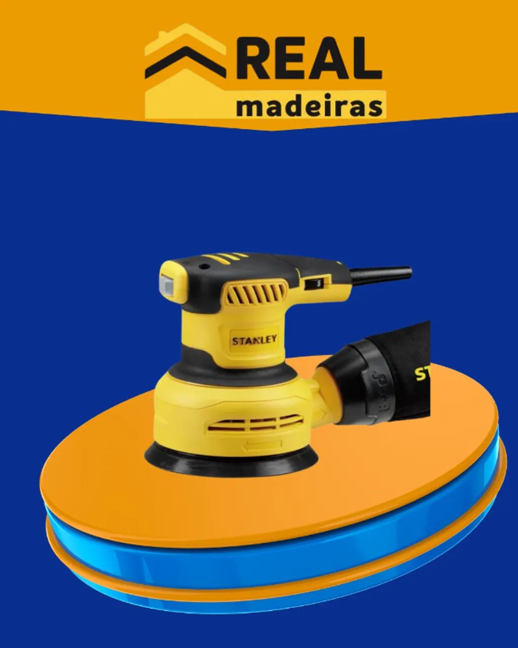 Lixadeira Roto Orbital 5" 127mm 300W 220V STANLEY- SS30-B2 - Foto 2