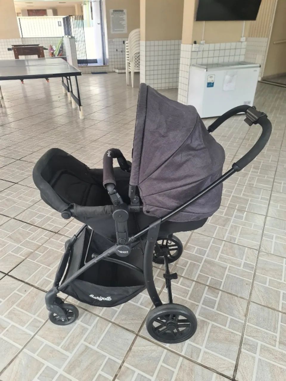Burigotto, Carrinho de Bebê Convert Dark Gray - Foto 2