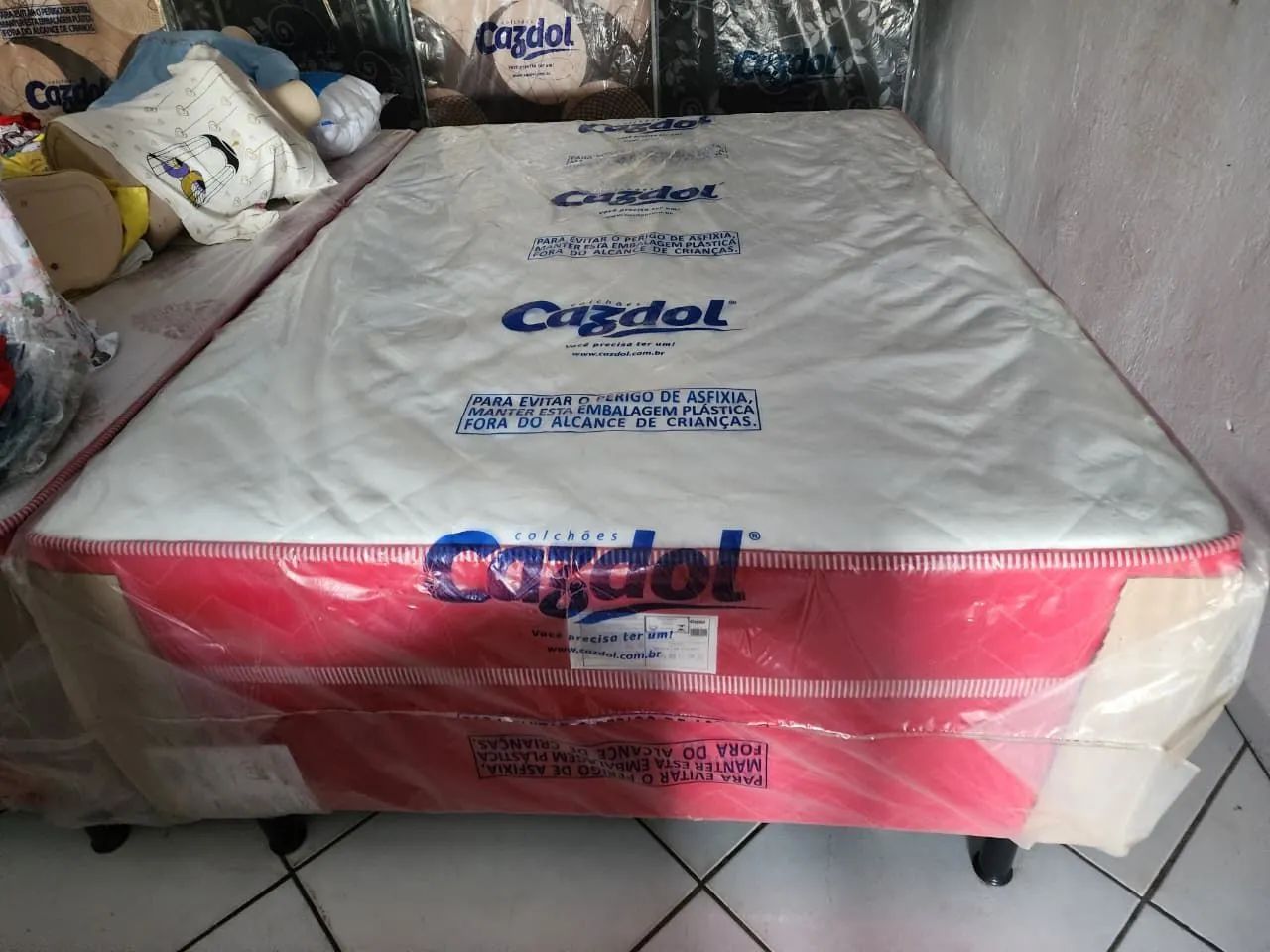 Cama Box solteiro e casado - Foto 4