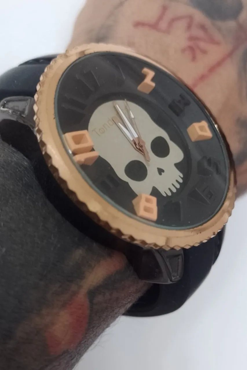 Relógio Tendence Gulliver Hydrogen Skull - Foto 4