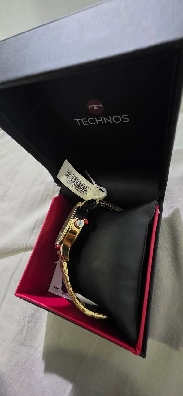 Relógio Technos Steel Dourado Novo - Foto 3