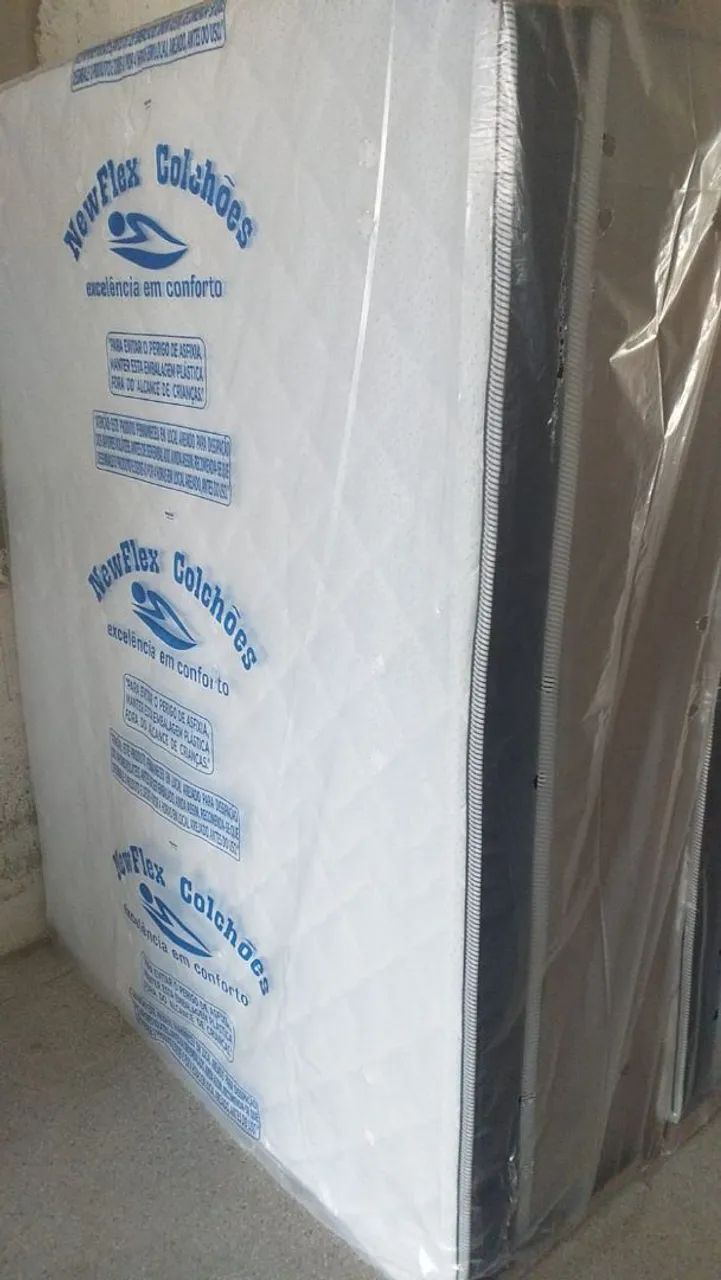 Cama casal alta espuma D-33 