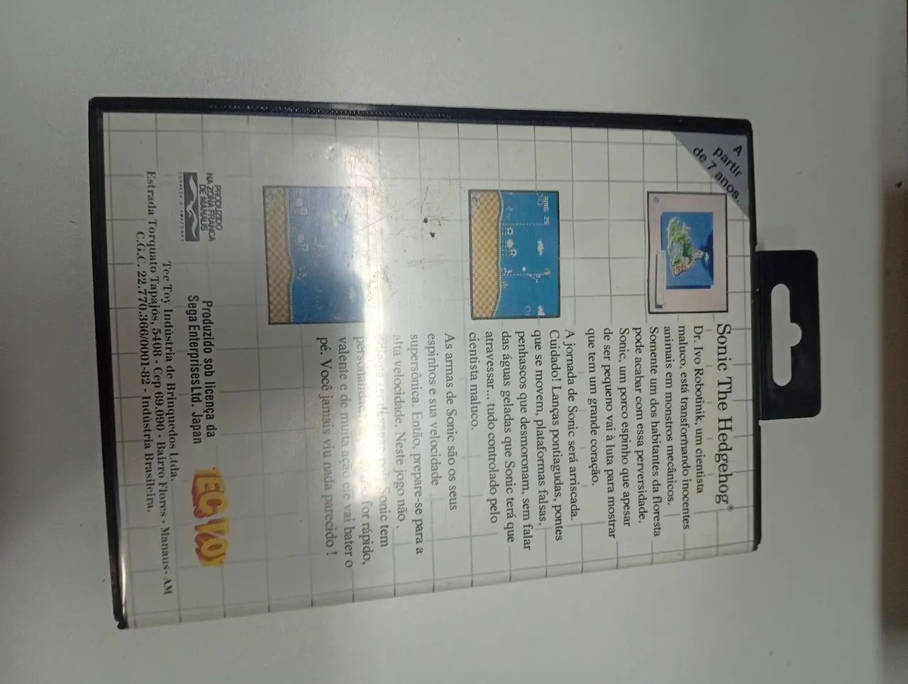 Sonic the hedgehog master system tectoy - Foto 2