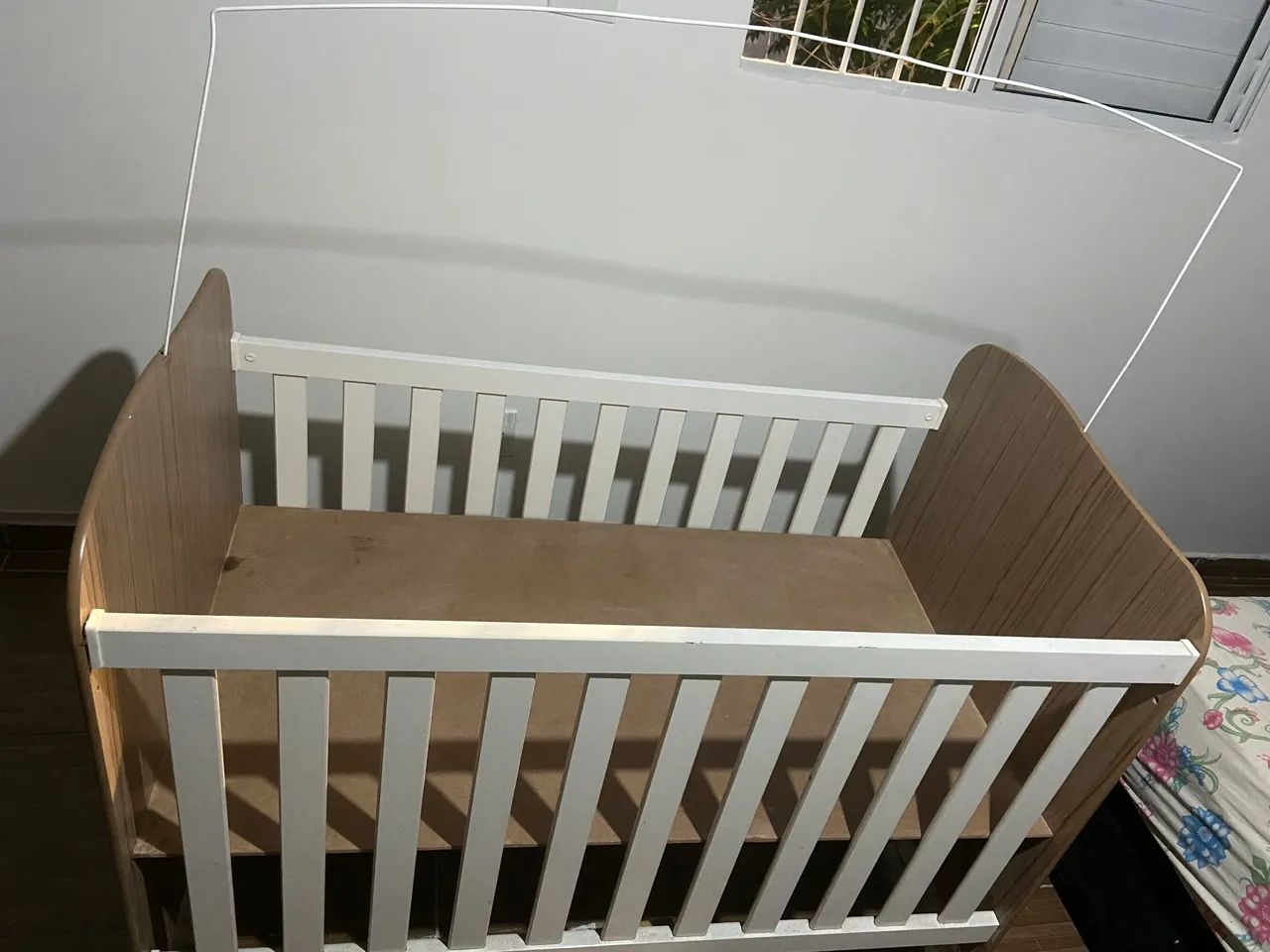 Berço com colchão em ótimo estado! - Foto 5