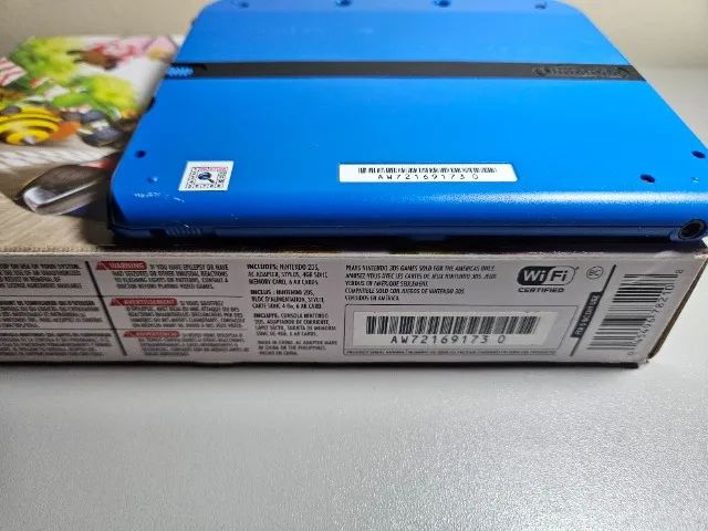 Nintendo 2DS Azul Edição Mario Kart | Caixa com Seriado | Excelente e Pouco Uso | Completo - Foto 6
