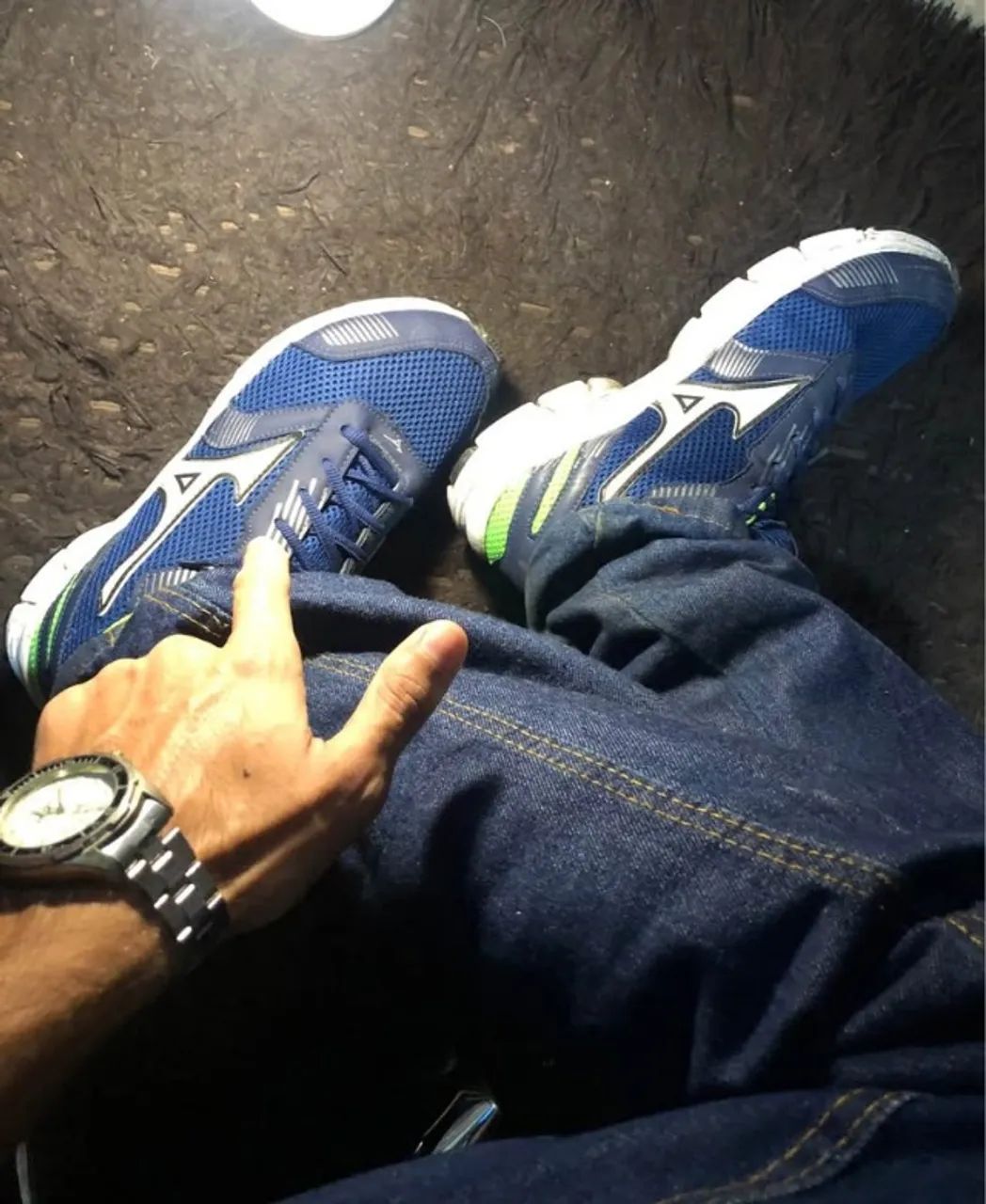 Tênis Mizuno Original Azul Confortável  Resistente - Foto 4