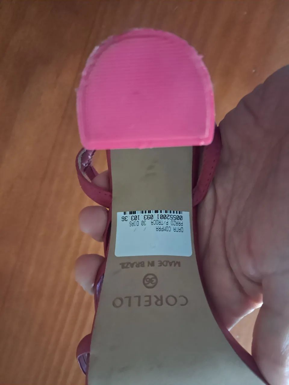 Sandália Pink Corello Tam 36. Nova!!! - Foto 5
