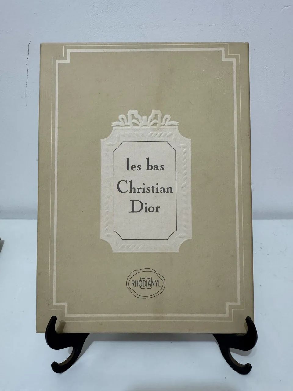 Meia vintage christian dior 