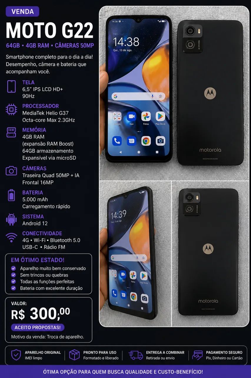 Moto g22