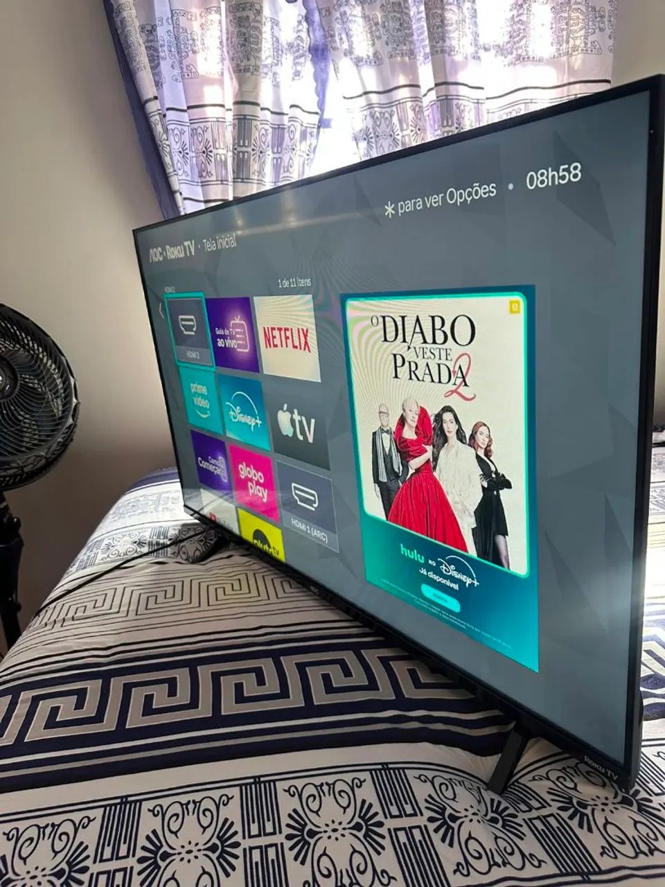 Tv SMART 43 semi nova 999,99 - Foto 5
