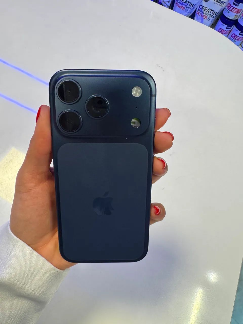 iPhone 17 pro Azul 