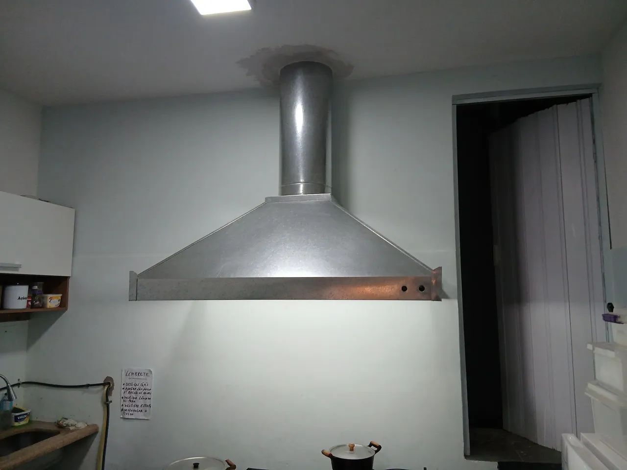 Coifa para lanchonete