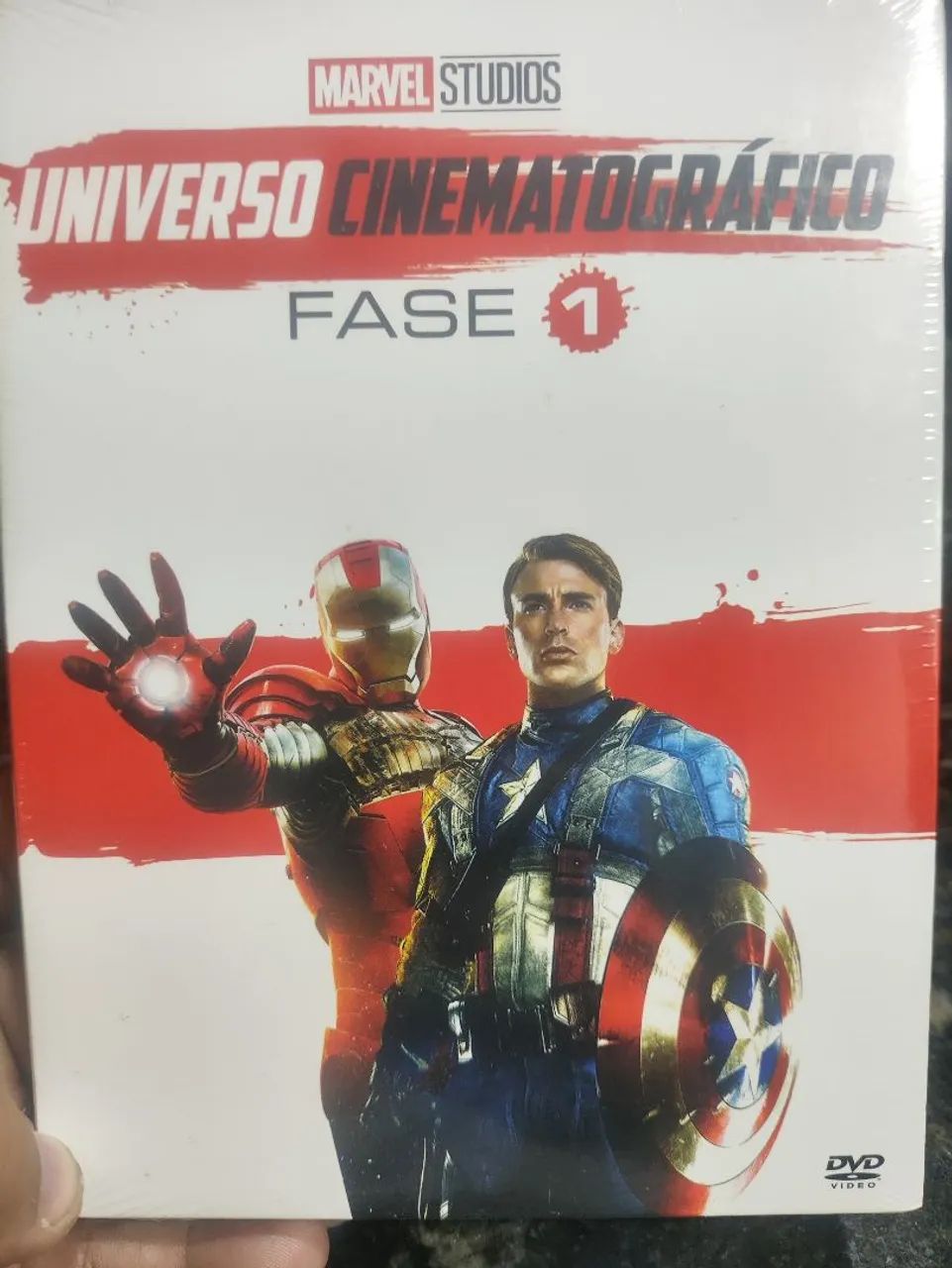 Dvd Marvel fase1