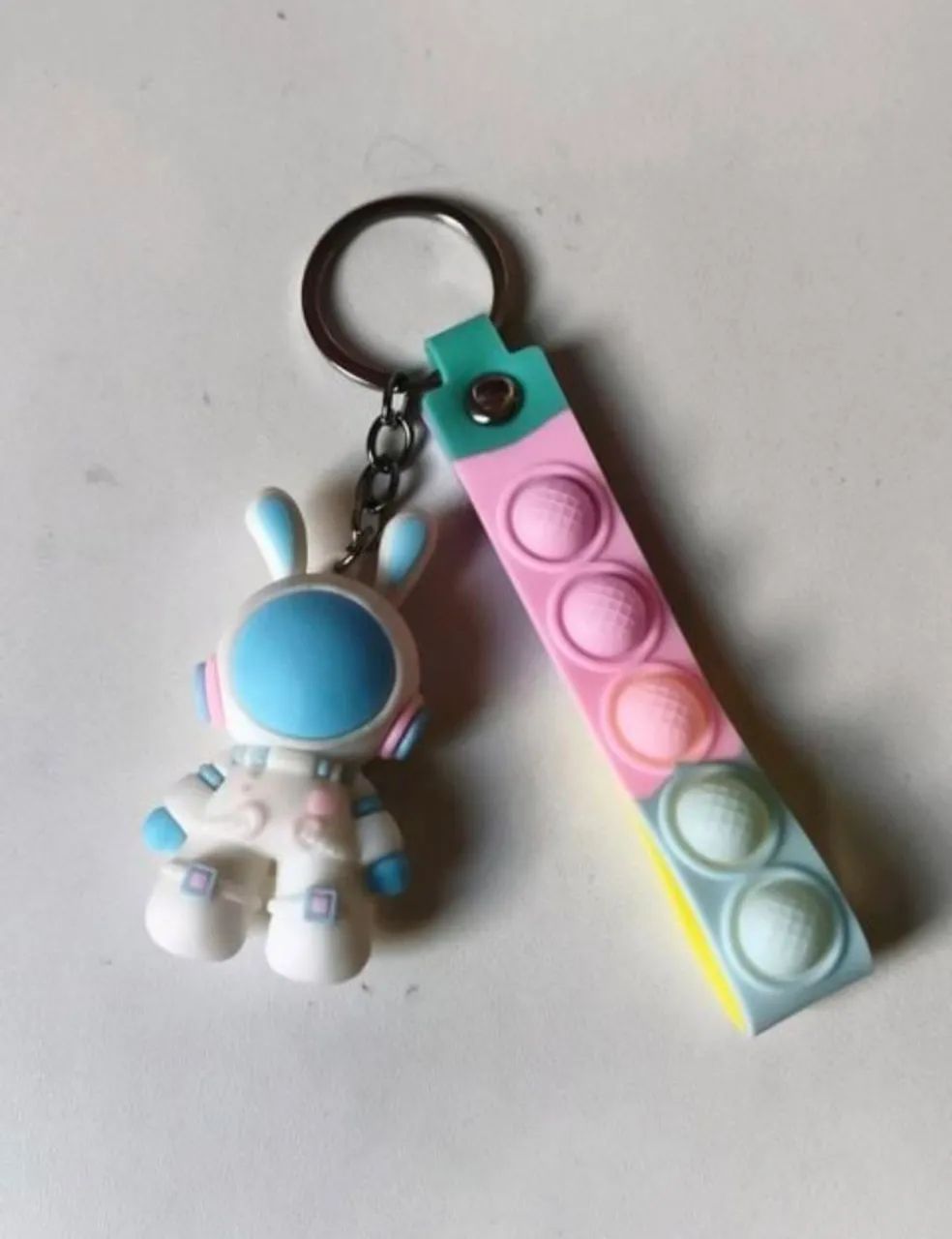 Chaveiro pop It astronauta