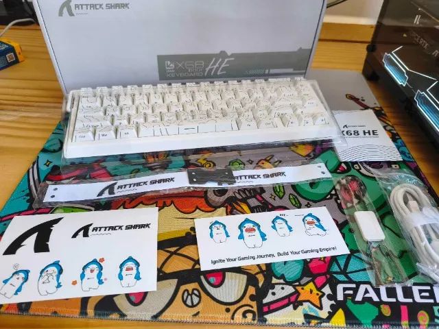 Teclado Mecânico ATTACK SHARK X68HE - Magnetic Switch / Rapid Trigger - Foto 2