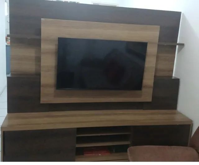  Rack com Painel para TV até 55" - Lindo e Bem Conservado!