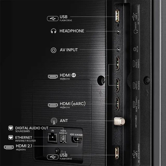 Smart TV Hisense 85 Polegadas QLED 4K Nova, Lacrada Somos Loja - Foto 5