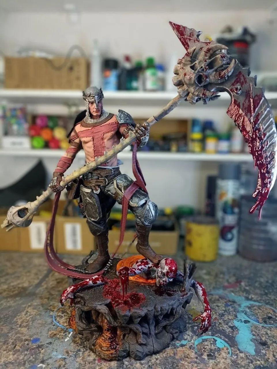 Escultura 3D ? Dante's Inferno - Foto 2