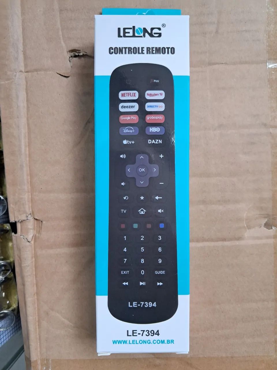 Controle remoto tv smart rokut so serve nas rokut