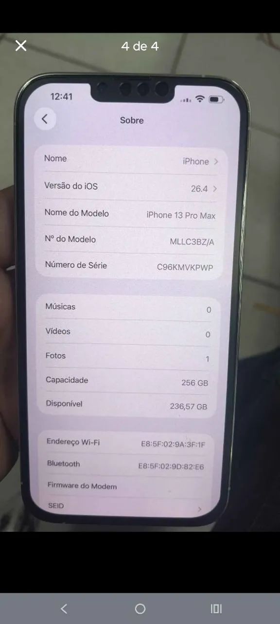 iPhone 13 pró Max 256gb - Foto 3
