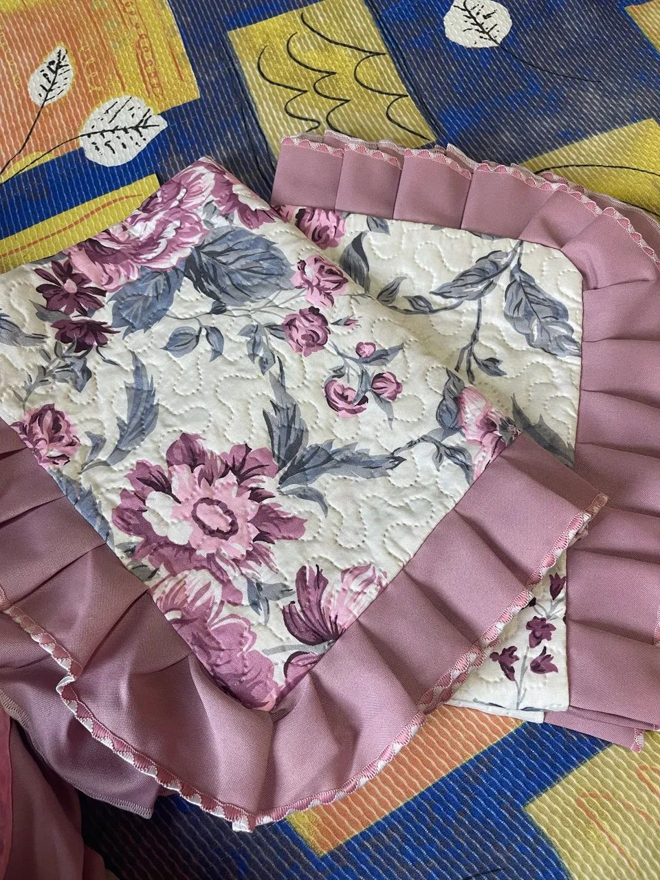 Jogo de cama cobre leito casal Queen - Foto 4