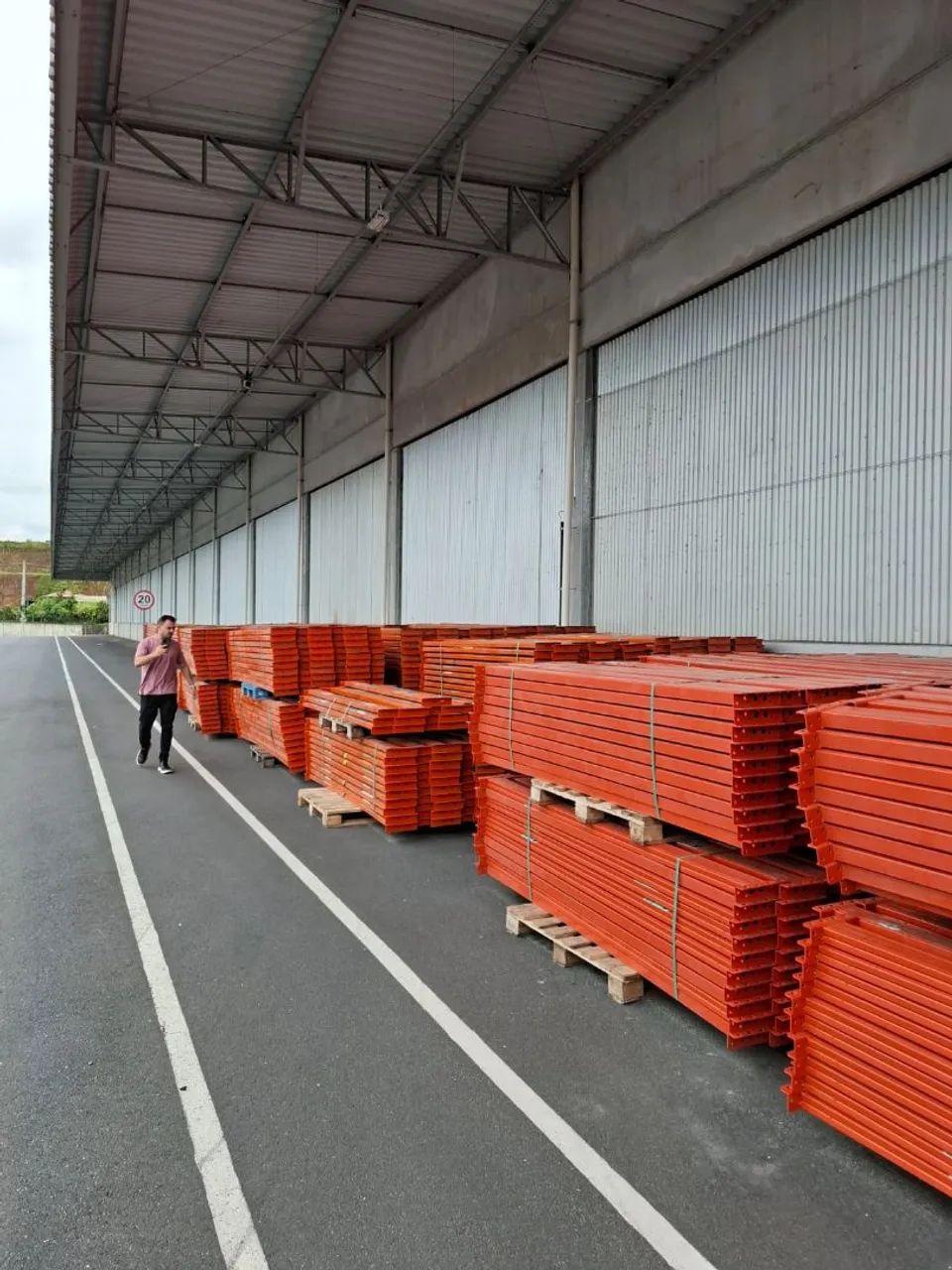 Porta Pallet - Longarinas Águia -Oportunidade