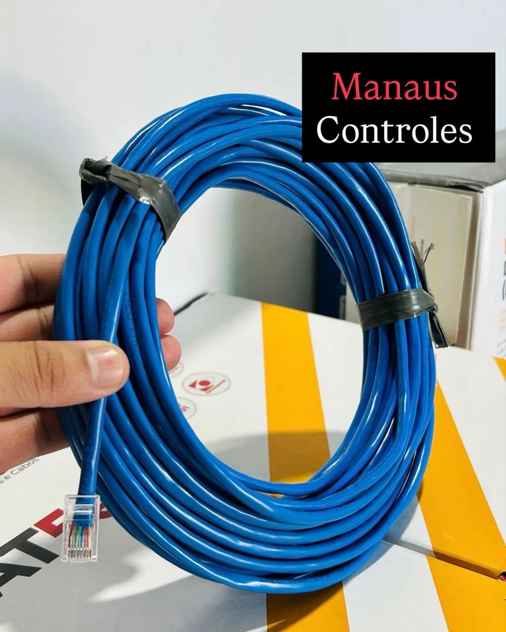 Cabo de Rede 15 Metros RJ45 para Pc - Entregamos 