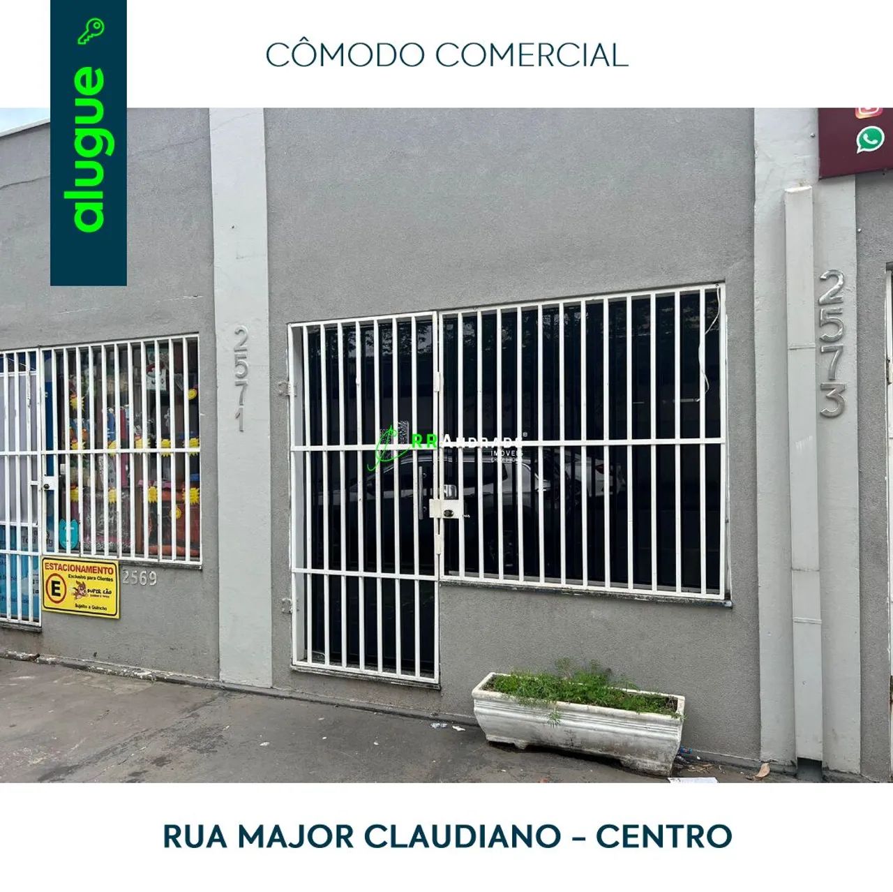 Cômodo Comercial na Rua Major Claudiano