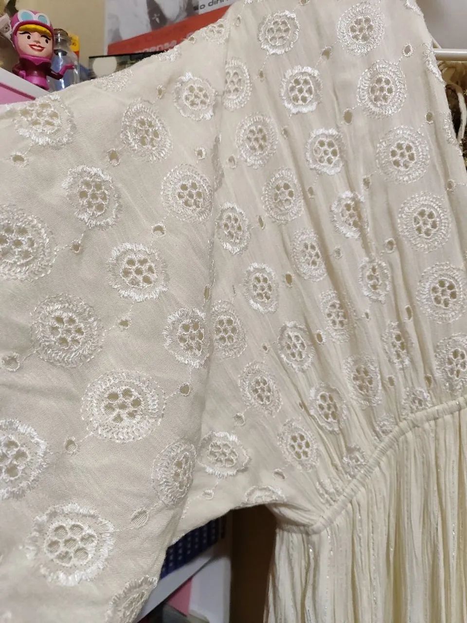 Vestido Off White novo - Foto 2