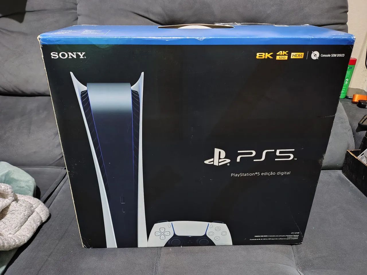Playstation 5 mídia digital na 12.40