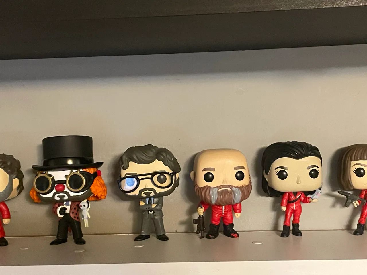 Coleção de Funko La casa de papel - 7 unidades