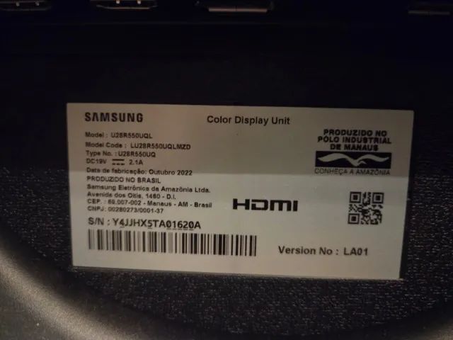 Monitor Samsung 28' 4k 60Hz - Foto 4