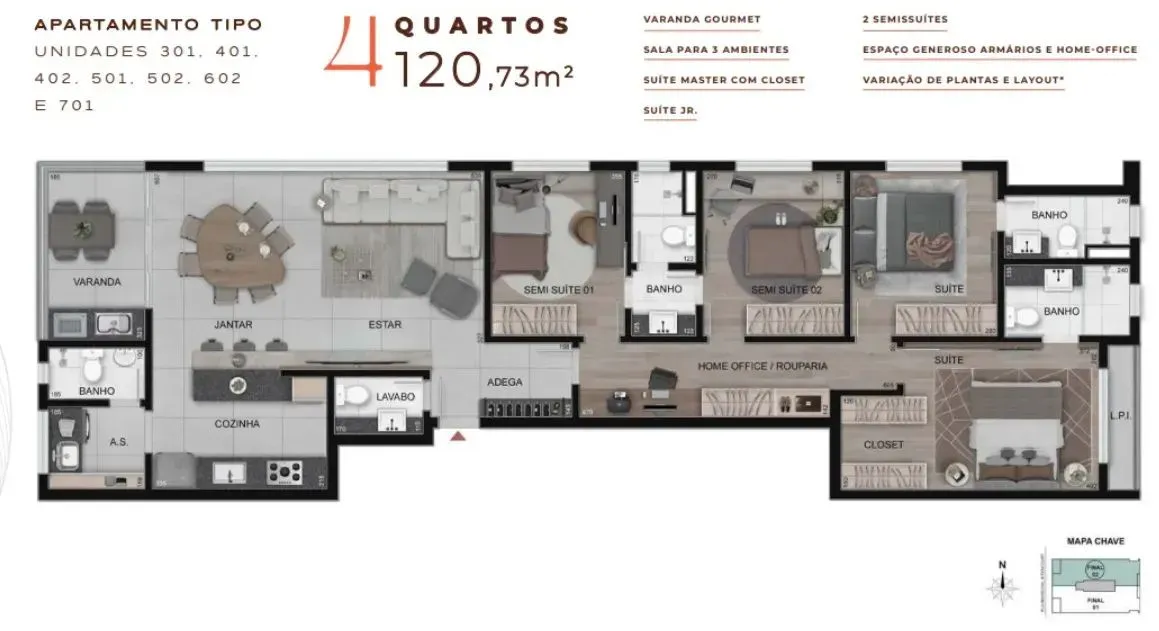 PLANTA 120m²